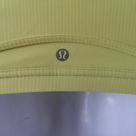 NWT LULULEMON LEVI Yellow Buttery Soft Nulu A/B Cup Love To Layer Bra 8 - Picture 5 of 7